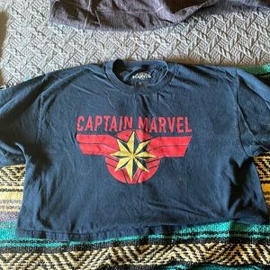 Captain Marvel crop top